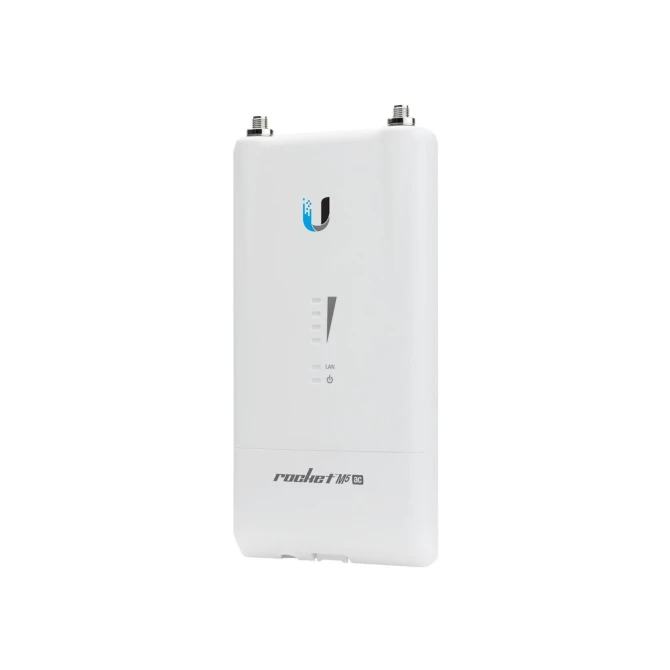 Ubiquiti Rocket 5AC Lite | WiFi 5 Base Station | 500 Mbit/s | Passief PoE (injector meegeleverd) | Inclusief Mastmontagebeugel | RENEWED